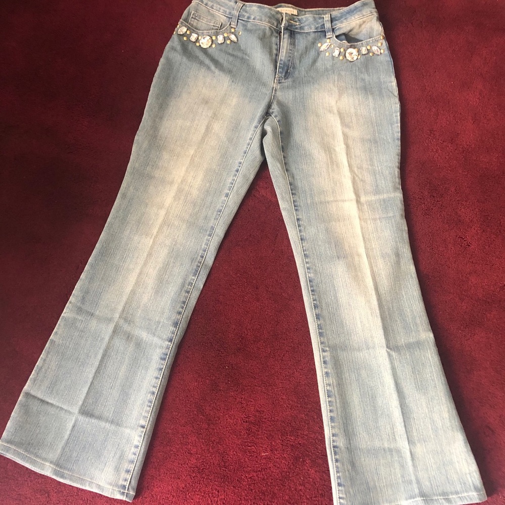 Boston Proper Bedazzled Jean
